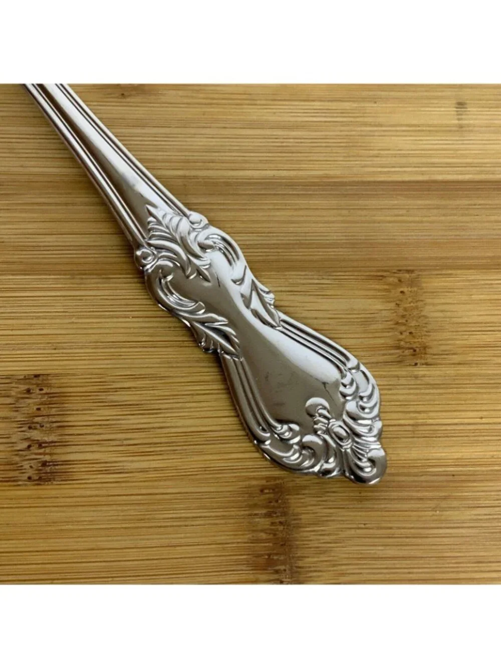 Reed and Barton Duchess Of Marlborough Solid Shell Casserole Spoon Stainless